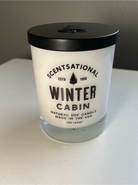 Scentsational Winter Cabin Natural Soy Candle